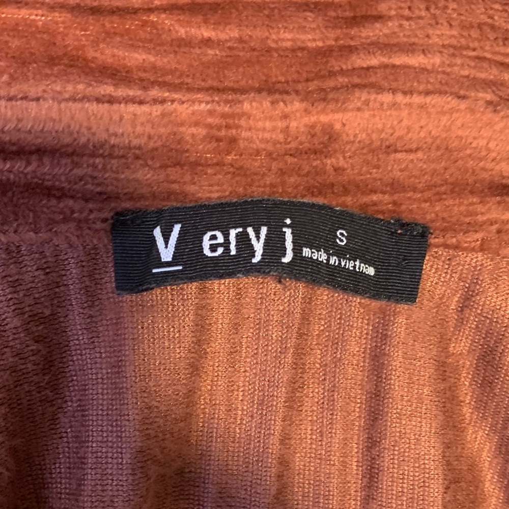 Rust Button-Up Shirt - Picture 3 of 4